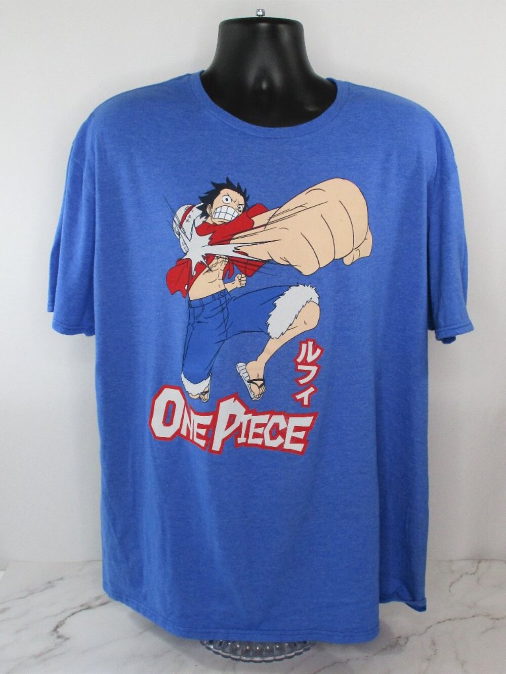 One Piece Luffy Punch Graphic T-Shirt Ripple Junction